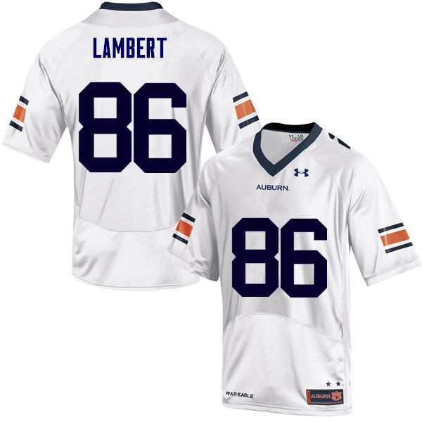 Men's Auburn Tigers #86 DaVonte Lambert White College Stitched Football Jersey